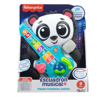 Juguete Para Bebe Fisher Price Panda Escuadron Musical HYL16
