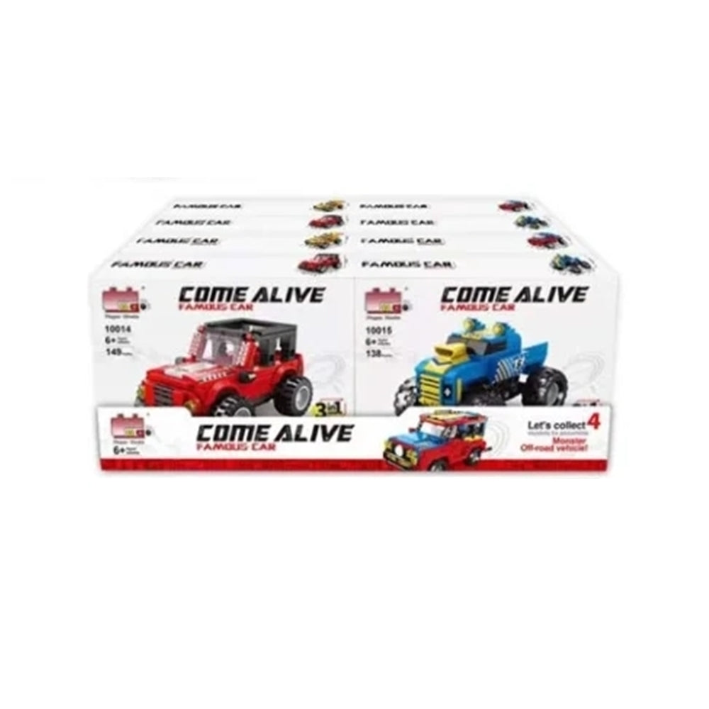 CYC Bloques Para Armar Auto Carro Juguete de Importación SH22038472