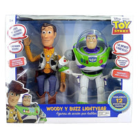 CYC Set De Woody Y Buzz Toy Story Hablan En Español Juguete de Importacion T371804
