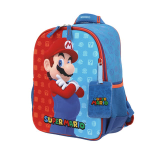 Mochila Chica Preescolar Kinder Chenson Mario Bros Dulp MB66081-9