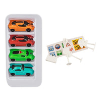 CYC Autopista Portable Con Lanzador y Vehiculos SH25174628
