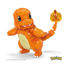 Cargar imagen en el visor de la galería, Mega Construx Pokemon Jumbo Charmander 750 Pzs Mattel HHL13
