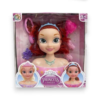 CYC 1 Cabeza de Muñeca Princesa Para Peinar Juguete Importacion HT88313
