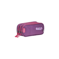 Lapicera Estuche Escolar Triple Chenson Happy Girl Avellana
