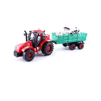1 Tractor Friccion Granja De Friccion Juguete de Importacion Sh214146
