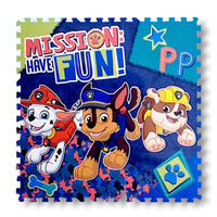 CYC Tapete Didáctico Foamy Para Gateo Infantil 9 Pzas Paw Patrol Juguete de Importacion T378989