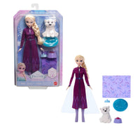 Muñeca Frozen Elsa con Oso y Accesorios Mattel JFG16
