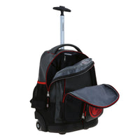 Mochila Escolar Grande Con Ruedas Y Luces Led Chenson Miles Morales Marvel FOSTER MM71020-2
