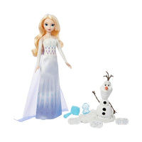 Muñeca Frozen Aventuras Elsa y Olaf HYH10
