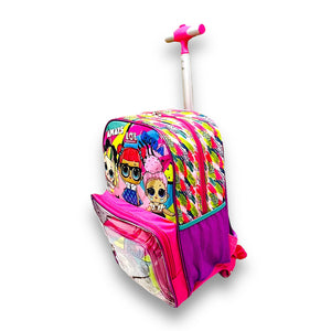 Set Mochila Lol Surprise Con Ruedas Ruz Primaria Con Accesorios Niña 171279