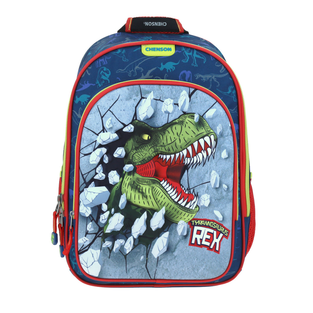 Mochila Escolar Grande Chenson Dinosaurio T-Rex CO65609-9