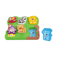 Rompecabezas Fisher-price Sonidos De Animales Zoologico CGN02 Mattel
