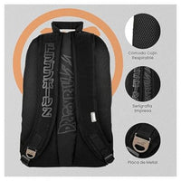 Mochila Negra Dragon Ball Z Goku Black con Portalaptop DBZ60BP-242 Yadatex
