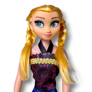 CYC Muñeca Princesa Frozen Elsa o Ana Juguete Importacion SH173443