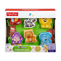 Rompecabezas Fisher-price Sonidos De Animales Zoologico CGN02 Mattel
