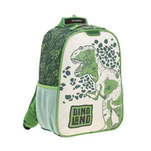 Set de Mochila Lonchera Lapicera Chica Kinder Chenson Dinosaurio T-Rex DINOLY CO66070