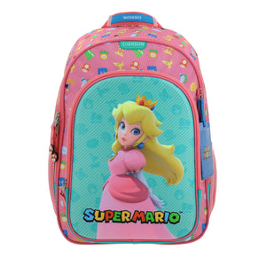 Mochila Escolar Chenson Mario Bros Primaria Princesa Peach Shaw MB66348-P