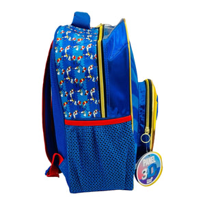 Mochila Escolar Grande Primaria Ruz Sonic Niño GRIT 178126