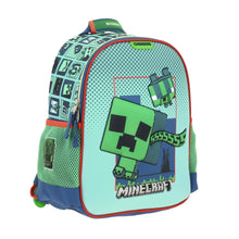 Cargar imagen en el visor de la galería, Mochila Chica Chenson Preescolar Kinder Minecraft BLIPER MC66010-9
