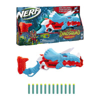 Pistola Nerf Tricera Blast Dinosquad F0803 Hasbro
