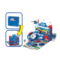 CYC Autopista Estacion de Policia Portatil Juguete de Importacion T373352