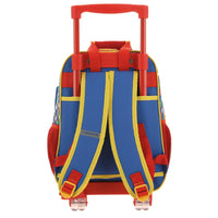 Mochila Mediana Chenson Ruedas Armin Escolar Llantas Kinder Mario Bros MB65970-9 Carro de Fabrica
