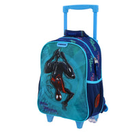 Mochila Chica Kinder Con Ruedas Chenson Miles Morales Marvel TELT MM70887-9
