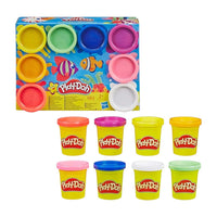 Play Doh Set de 8 Latas Neon Hasbro E5044
