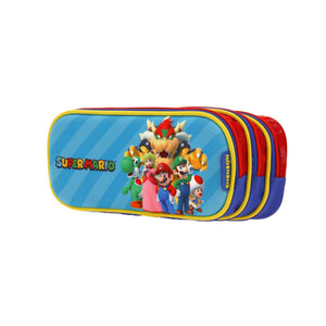 Lapicera Triple Estuche Chenson Mario Bros SQUAT MB66370-R