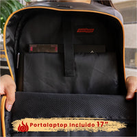 Mochila Avatar Nacion de Fuego Yadatex Porta Laptop
