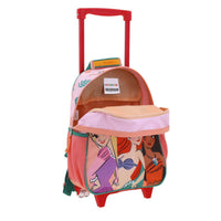 Mochila Chica Chenson Con Ruedas Preescolar Kinder Princesas PR70689-O Triunv
