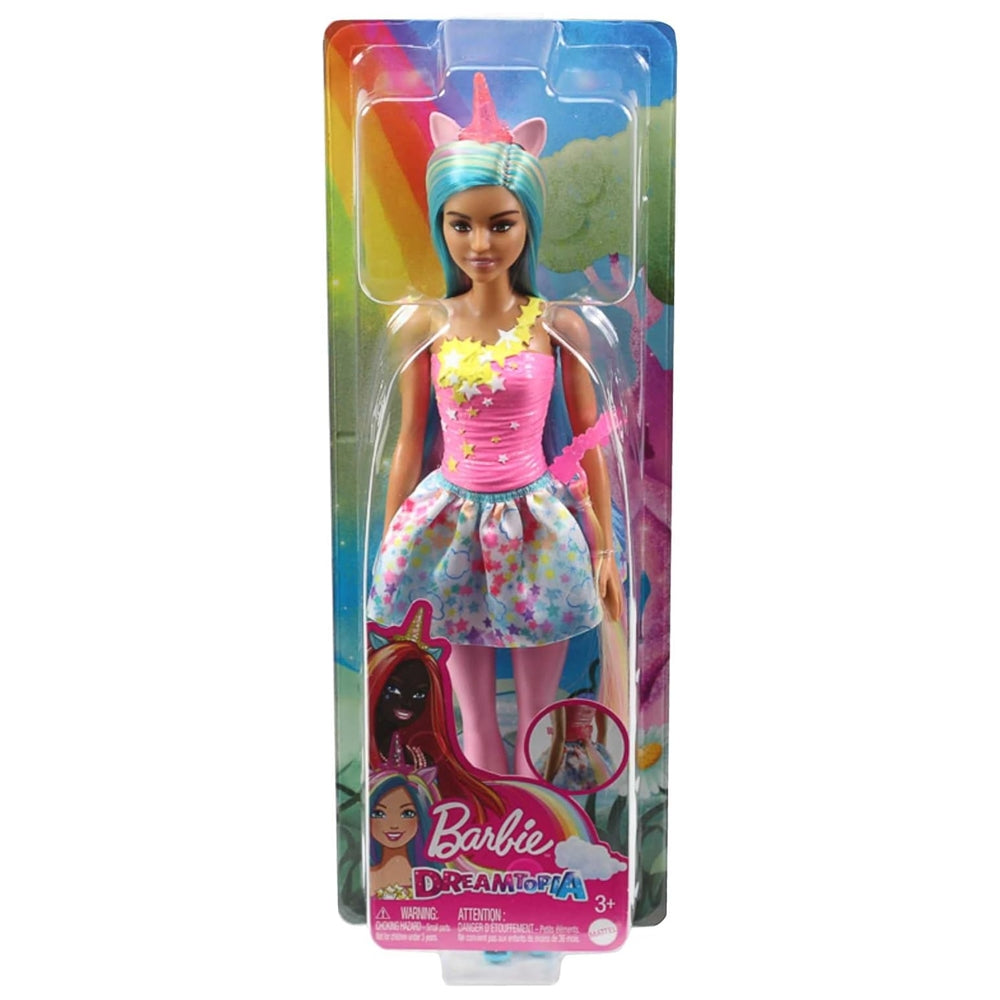 Barbie Dreamtopia Unicornio Muñeca Cuerno HGR21 Mattel