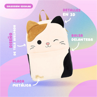 Mochila Gato Squish Mallows Yadatex Porta Laptop
