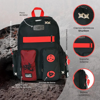 Mochila Naruto Itachi Porta Laptop Yadatex
