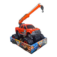 CYC Camioneta Friccion Rescate Con Escalera Telescopica Juguete De Importacion B1032347