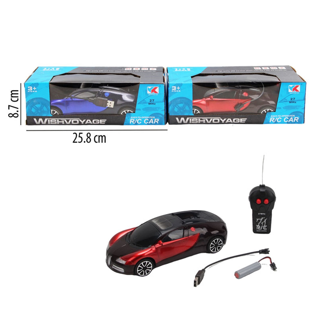 Carro Deportivo De Control Remoto Recargable Juguete de Importacion SH21059564