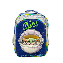 Cargar imagen en el visor de la galería, Mochila Escolar Ruz 174621 Star Wars Baby Yoda Mandalorian
