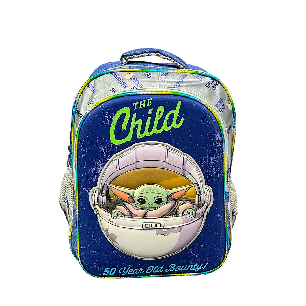 Mochila Escolar Ruz 174621 Star Wars Baby Yoda Mandalorian