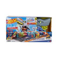 Hot Wheels Lavado de Autos Mega Tiburón Vehiculo Color Reveal

