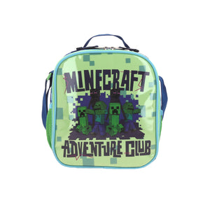 Set Chenson Mochila Lonchera Lapicera Para Niño Escolar Primaria Minecraft Plore MC66294-9