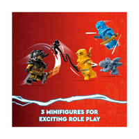 LEGO Ninjago 71798 Batalla por el Dragón Bebé de NYA y Arin 157 Piezas
