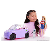 Auto Glam Muñeca Barbie Estate Coche Convertible HBT92 Mattel
