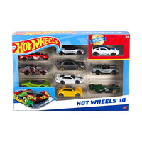 Hot Wheels 1:64 Pack 10 Aleatorio Mattel
