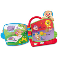 Juguete Para Bebés Fisher-price Libro Abc De Perrito DLH74 Mattel
