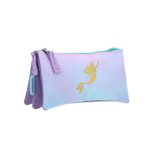 Cargar imagen en el visor de la galería, Lapicera Estuche Chenson Triple Cierre Disney Princesas Ariel PR70268-V Deeper
