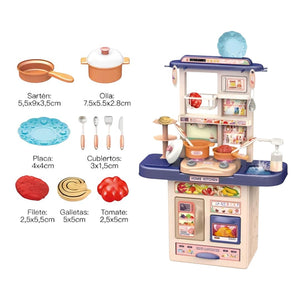 CYC Cocina Con Accesorios Con luz y Sonido Cocinita Juguete Importacion SH22098034