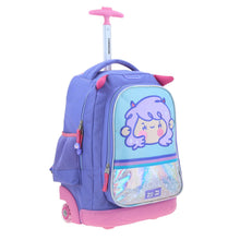 Cargar imagen en el visor de la galería, Mochila Chenson Con Ruedas Y Luces Led Vania Bachur Escolar Primaria VB70471-U MALVA
