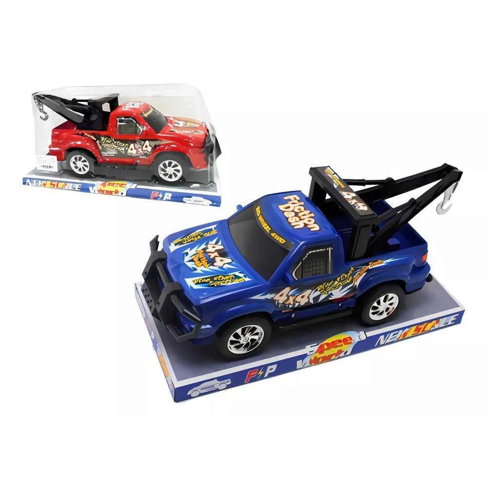 Grua Camioneta Pick Up De Friccion Juguete Hp1077453 Cyc