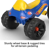 Triciclo para niños pequeños Fisher-Price Hot Wheels
