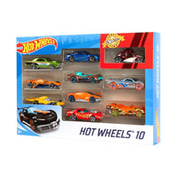 Hot Wheels 1:64 Pack 10 Aleatorio Mattel
